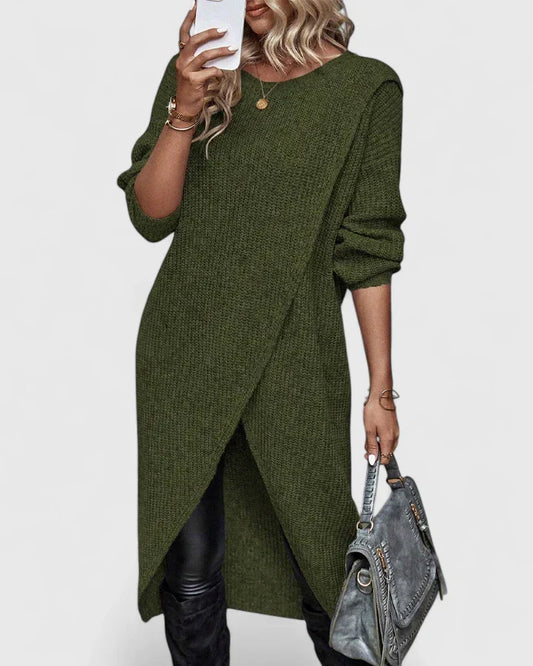 Demi | Women Elegant Knit Sweater Dress