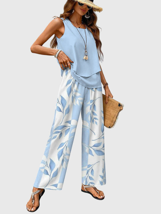 Rachel | Women Elegant Two-Piece Summer Set