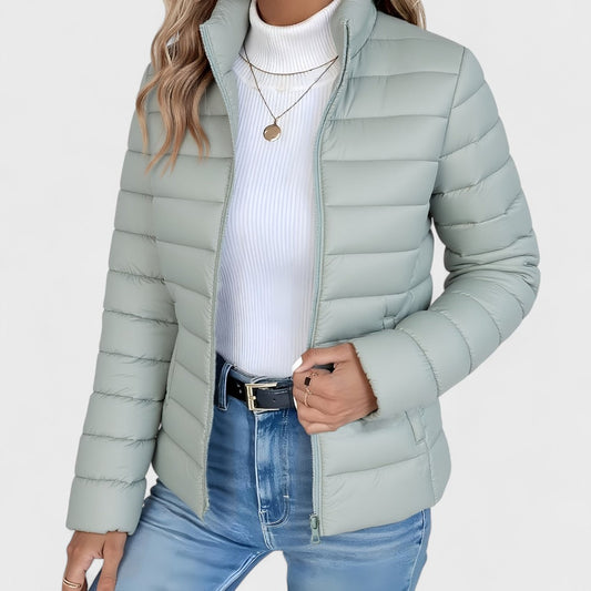 Elsie | Women Elegant High Collar Puffer Jacket