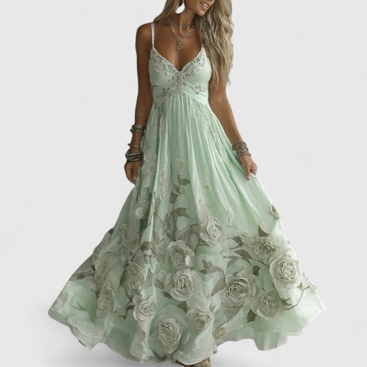 Chloe | Women Elegant Floral Bohemian Dress