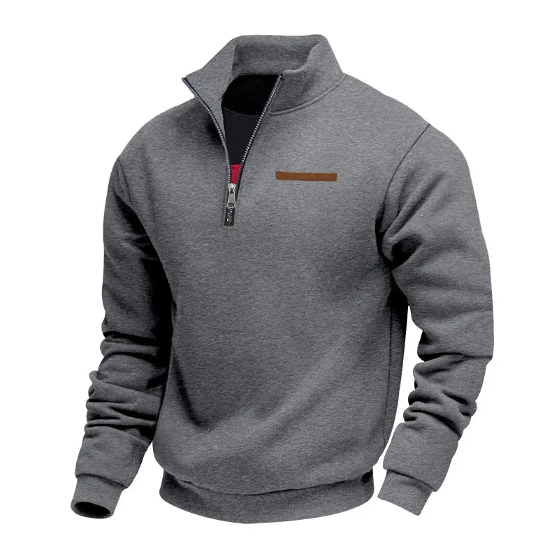 Joseph | Men Casual Quarter-Zip Sweatshirt