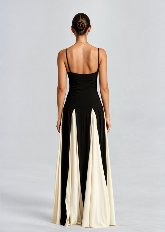 Florence | Women Elegant Panel Maxi Dress