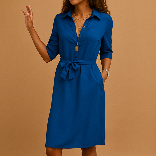 Ovrin | Women Casual Flattering Midi Dress
