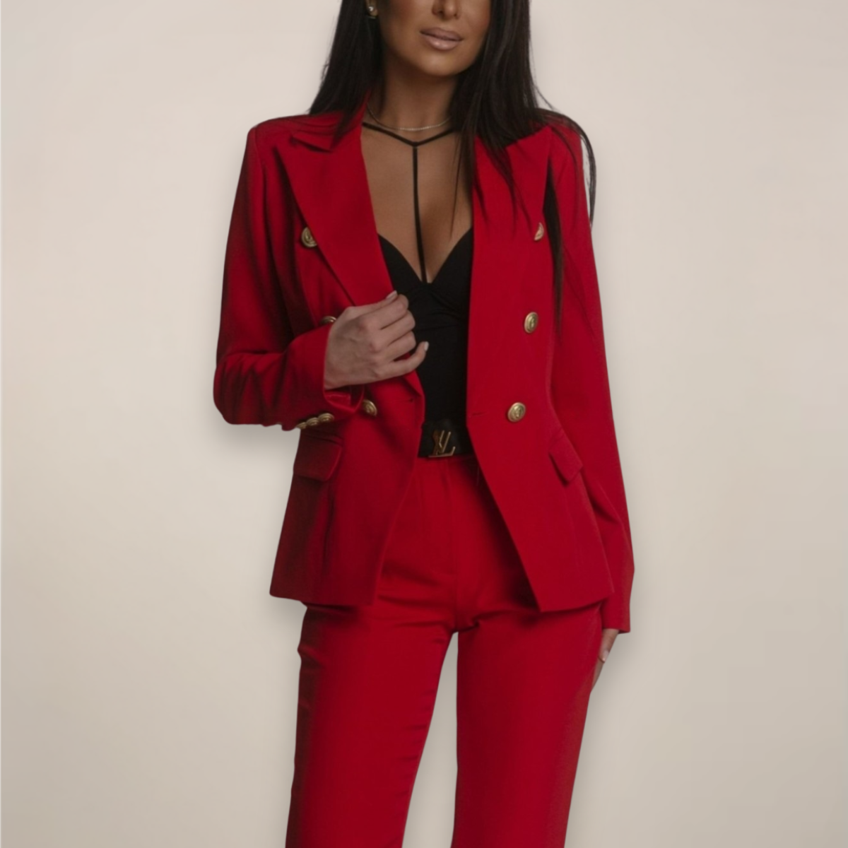Florence | Women Tailored Two-Piece Blazer Suit Set