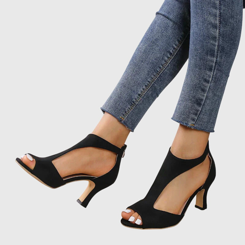 Stella | Women Orthopedic Peep Toe Heels