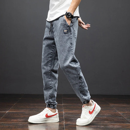 Grant | Men’s Drawstring Jogger Fit Casual Jeans Pants