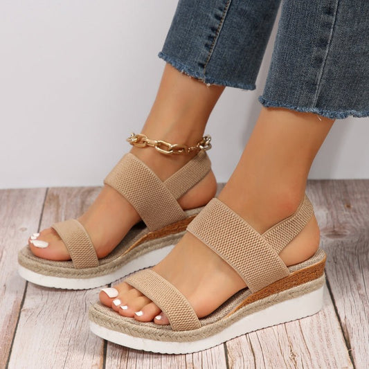 Danielle | Women’s Orthopedic Cross Strap Platform Sandals