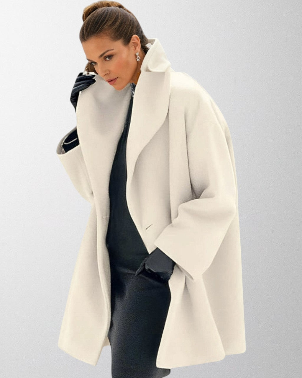 Bianca | Women Elegant Oversized Long Coat