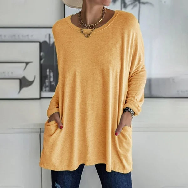 Abigail | Women Relaxed Fit Long Sleeve Top
