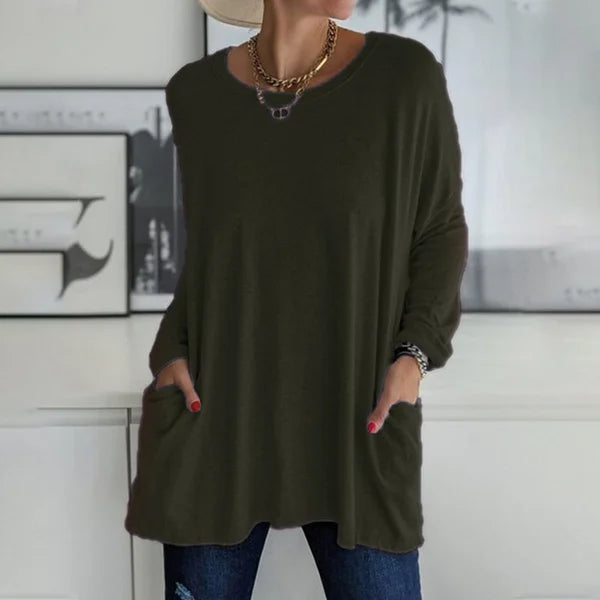 Abigail | Women Relaxed Fit Long Sleeve Top