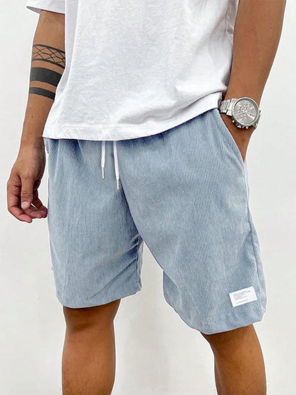 Edward | Men Relaxed Fit Casual Drawstring Shorts