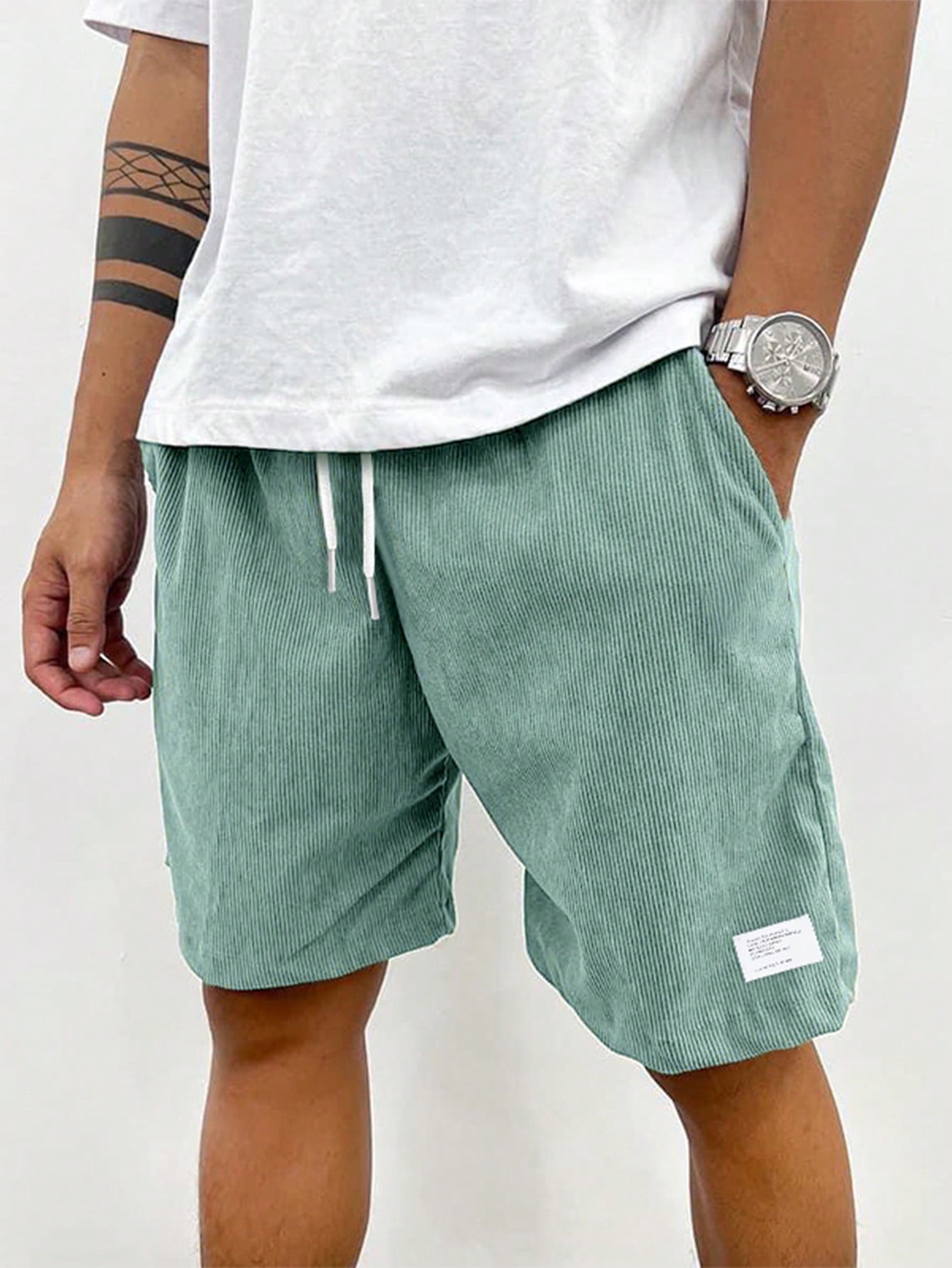 Edward | Men Relaxed Fit Casual Drawstring Shorts