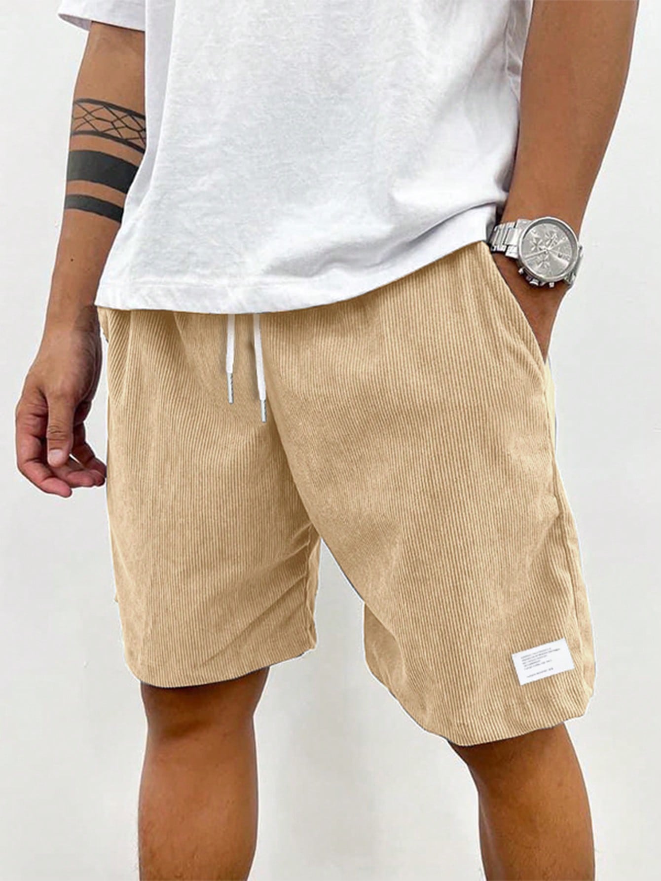 Edward | Men Relaxed Fit Casual Drawstring Shorts
