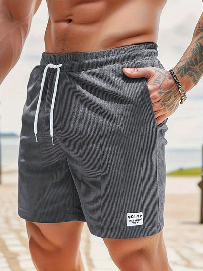 Edward | Men Relaxed Fit Casual Drawstring Shorts