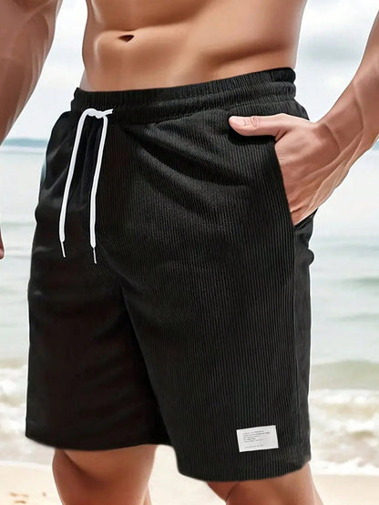 Edward | Men Relaxed Fit Casual Drawstring Shorts