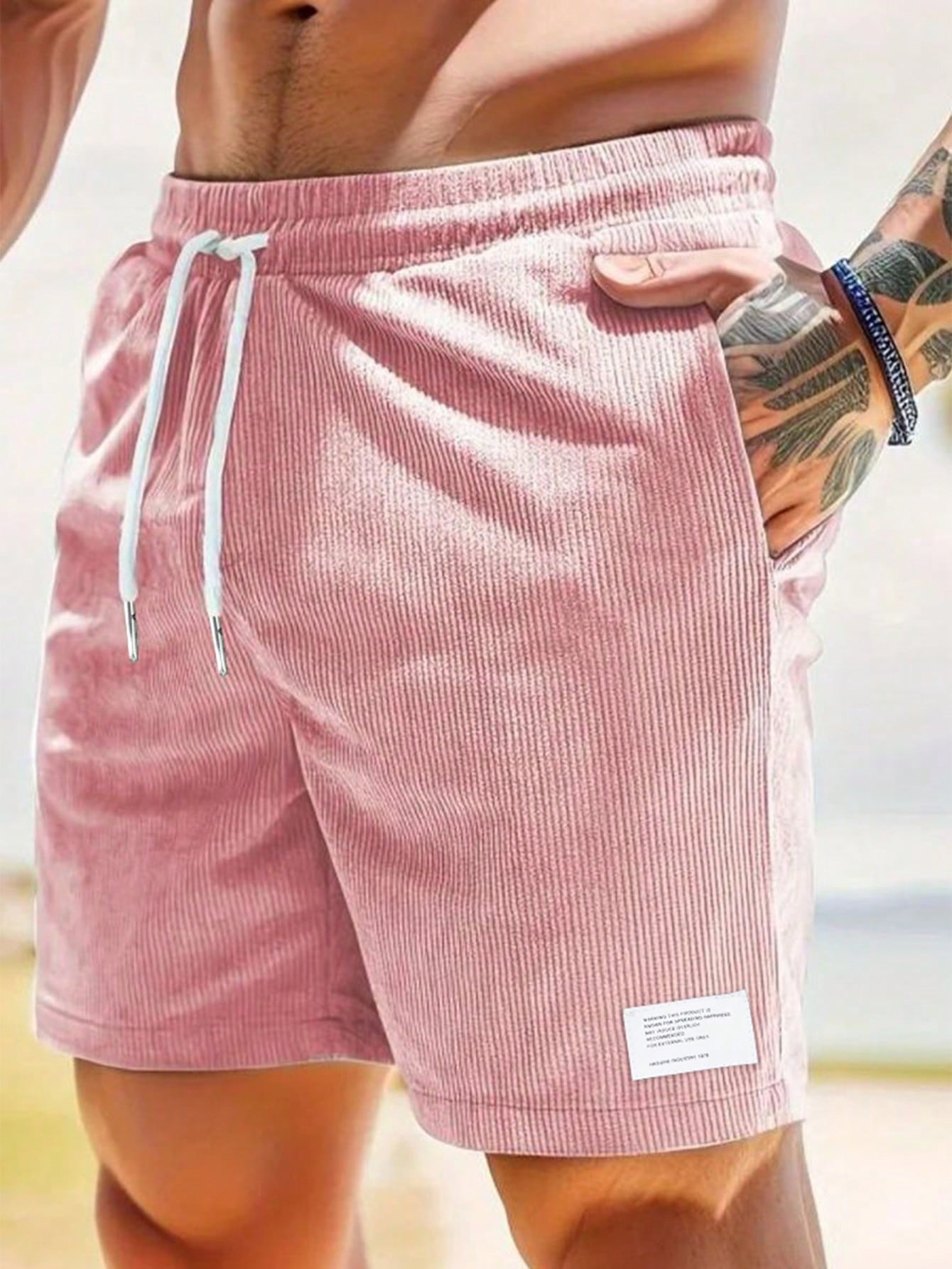 Edward | Men Relaxed Fit Casual Drawstring Shorts