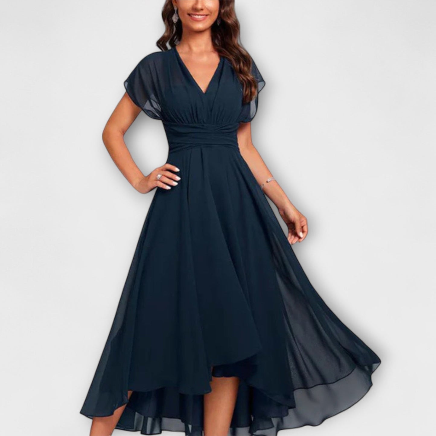 Katie | Women Elegant Flowing Maxi Dress