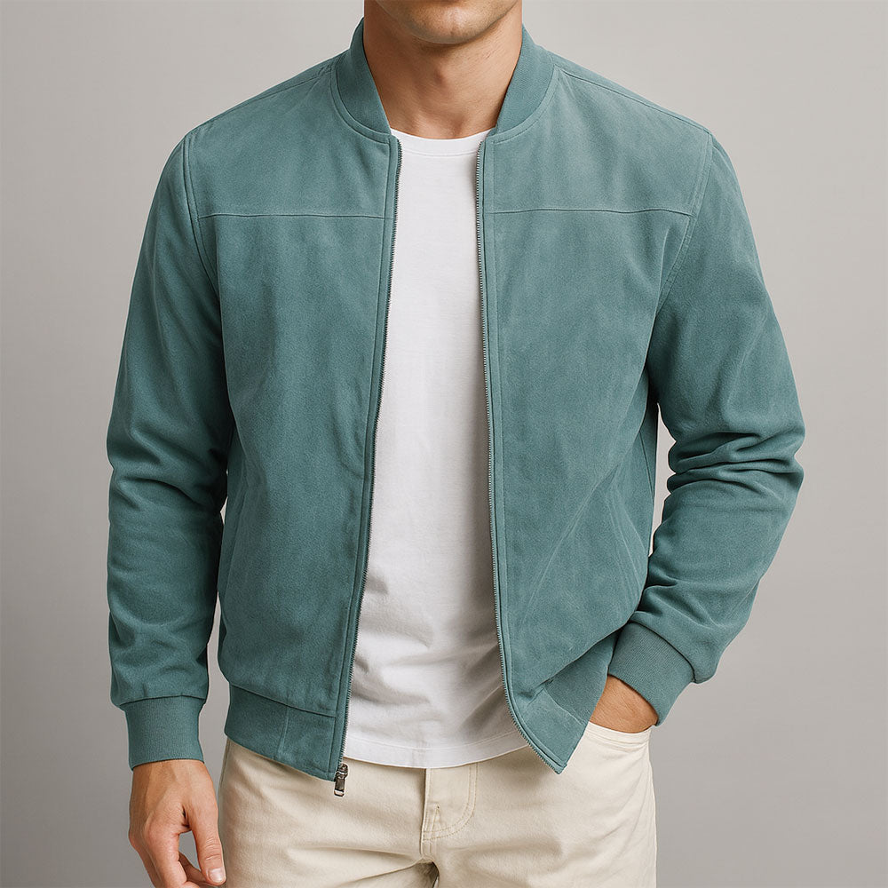 Julian | Men Modern Minimalist Zip Jacket
