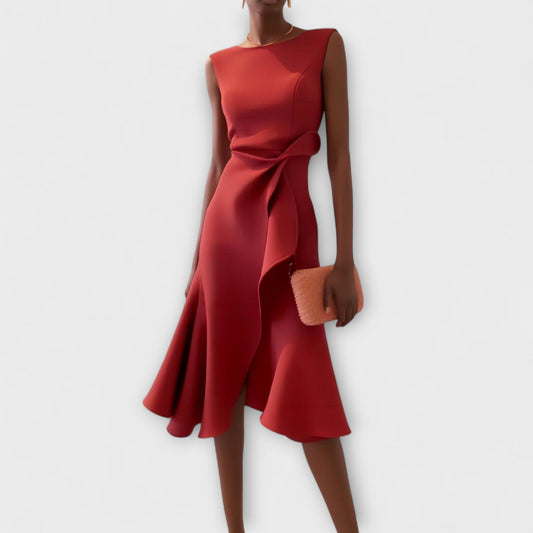 Bonnie | Women Sophisticated A-Line Midi Dress