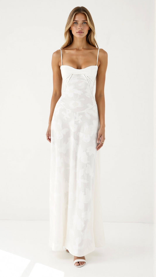 Madison | Women Wedding Guest Slip Maxi Dress