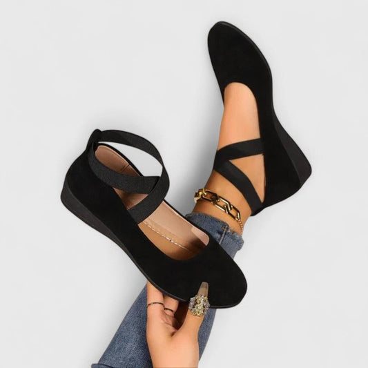Madeline | Women Orthopedic Cross Strap Shoes