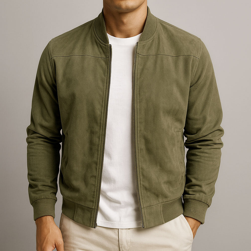 Julian | Men Modern Minimalist Zip Jacket