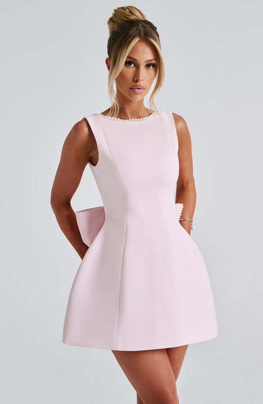 Chloe | Women Wedding Guest Structured Mini Dress