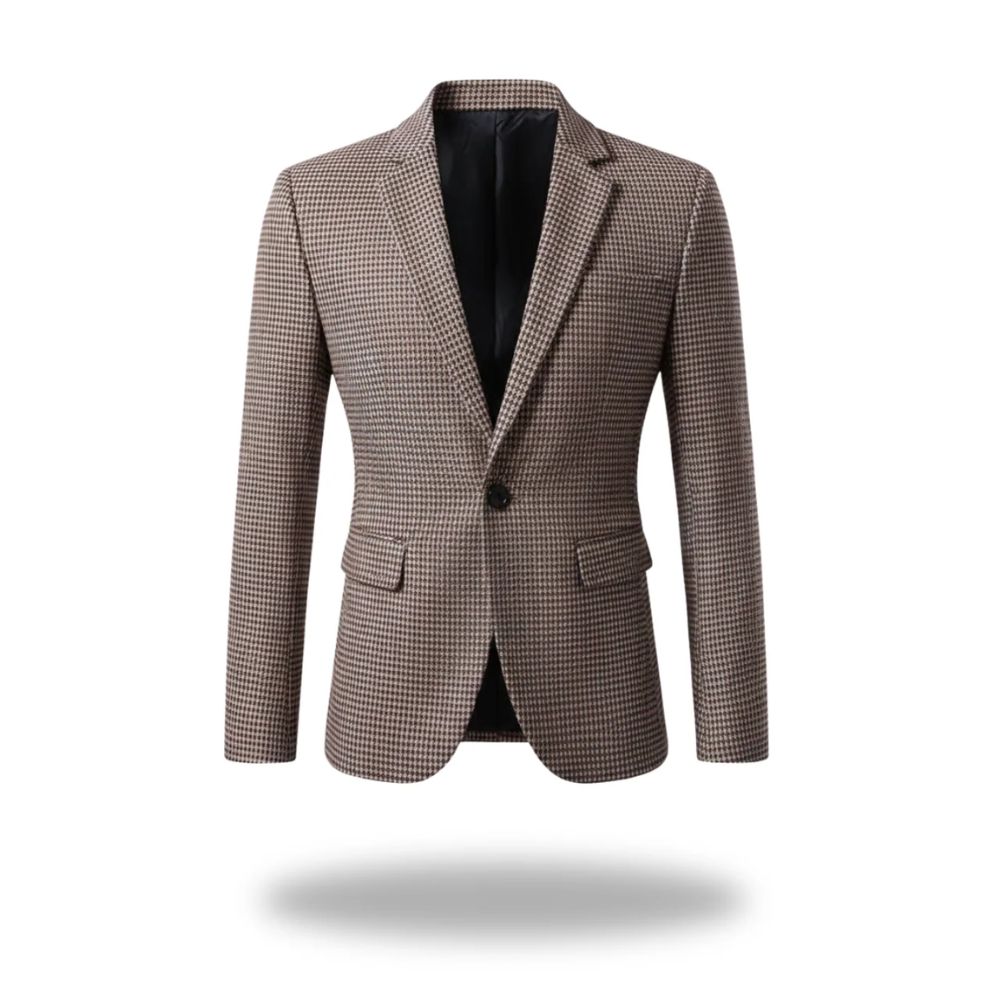 Richard | Men Refined Checked Tailored Blazer