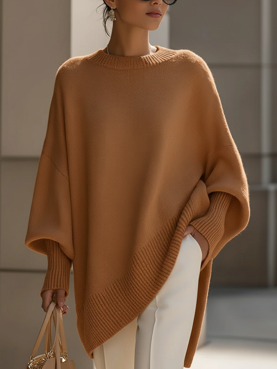 Audrey | Women Oversized Poncho Style Sweater