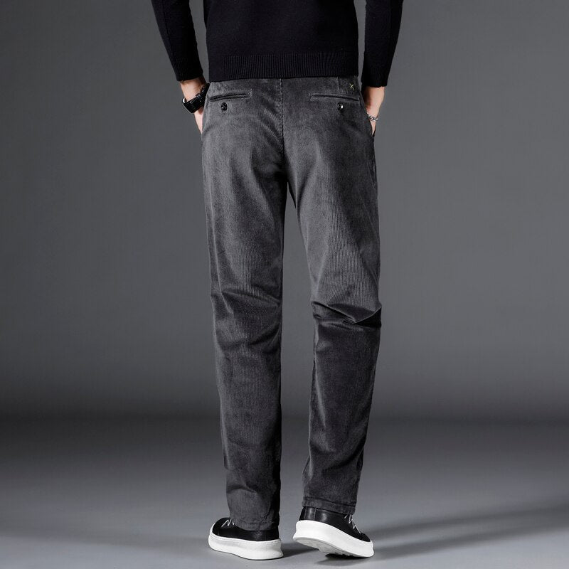 Joshua | Men Medium Waist Casual Pants