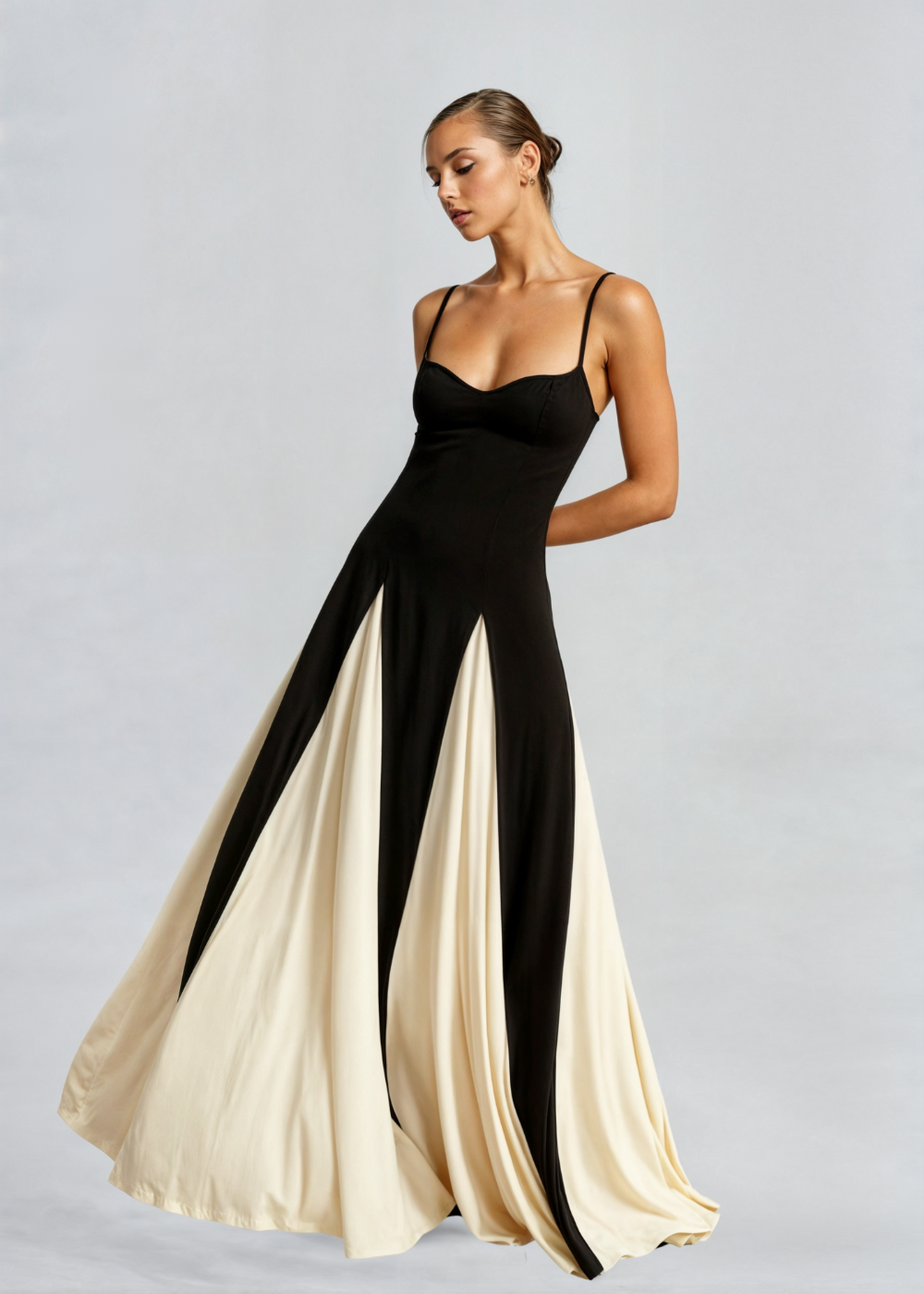Florence | Women Elegant Panel Maxi Dress