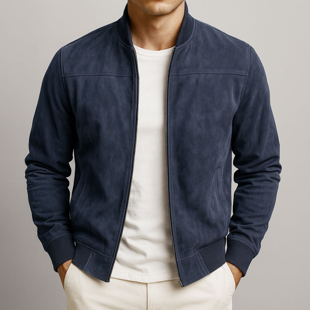 Julian | Men Modern Minimalist Zip Jacket