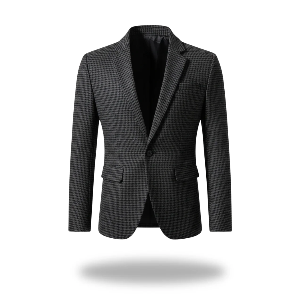 Richard | Men Refined Checked Tailored Blazer