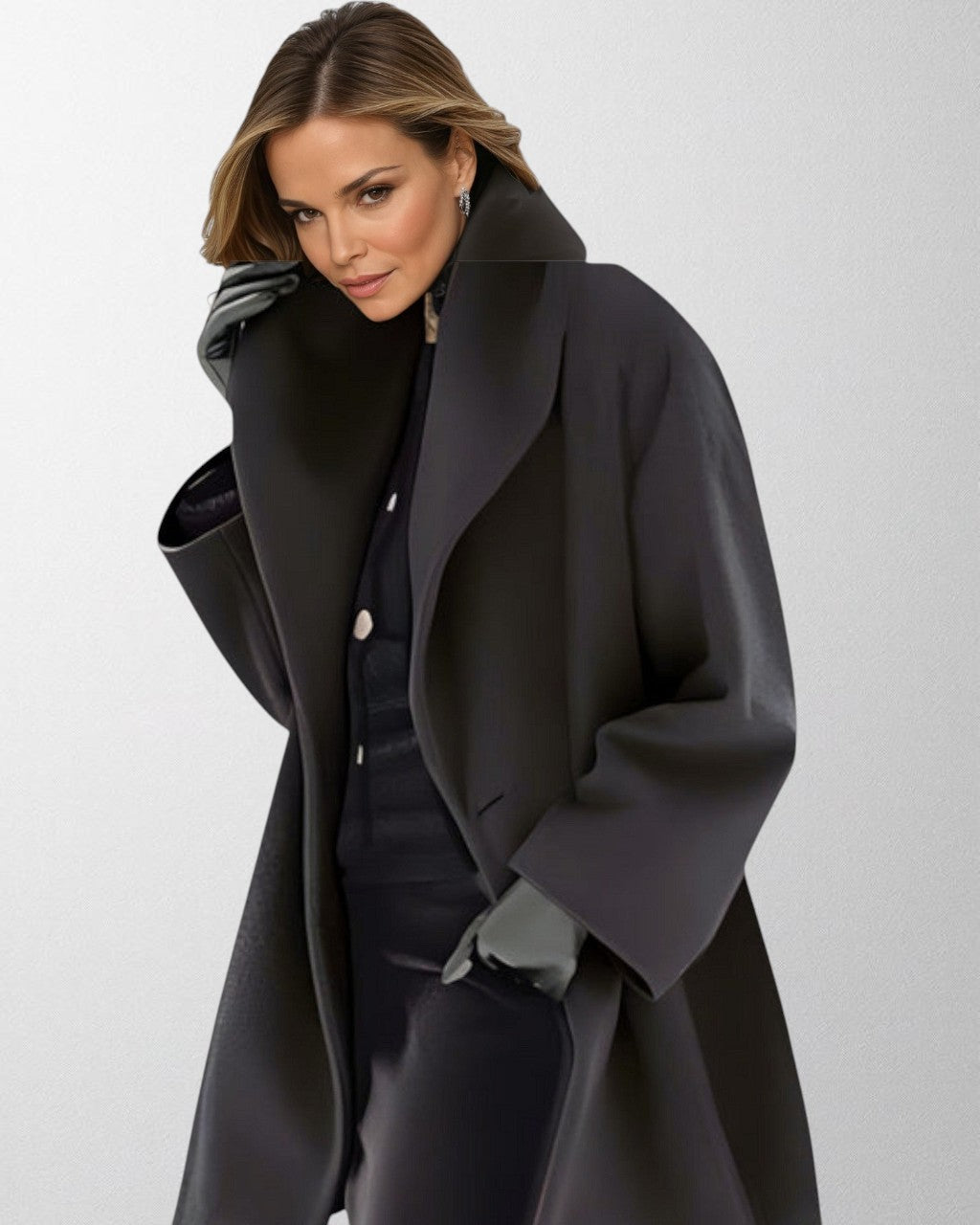 Bianca | Women Elegant Oversized Long Coat