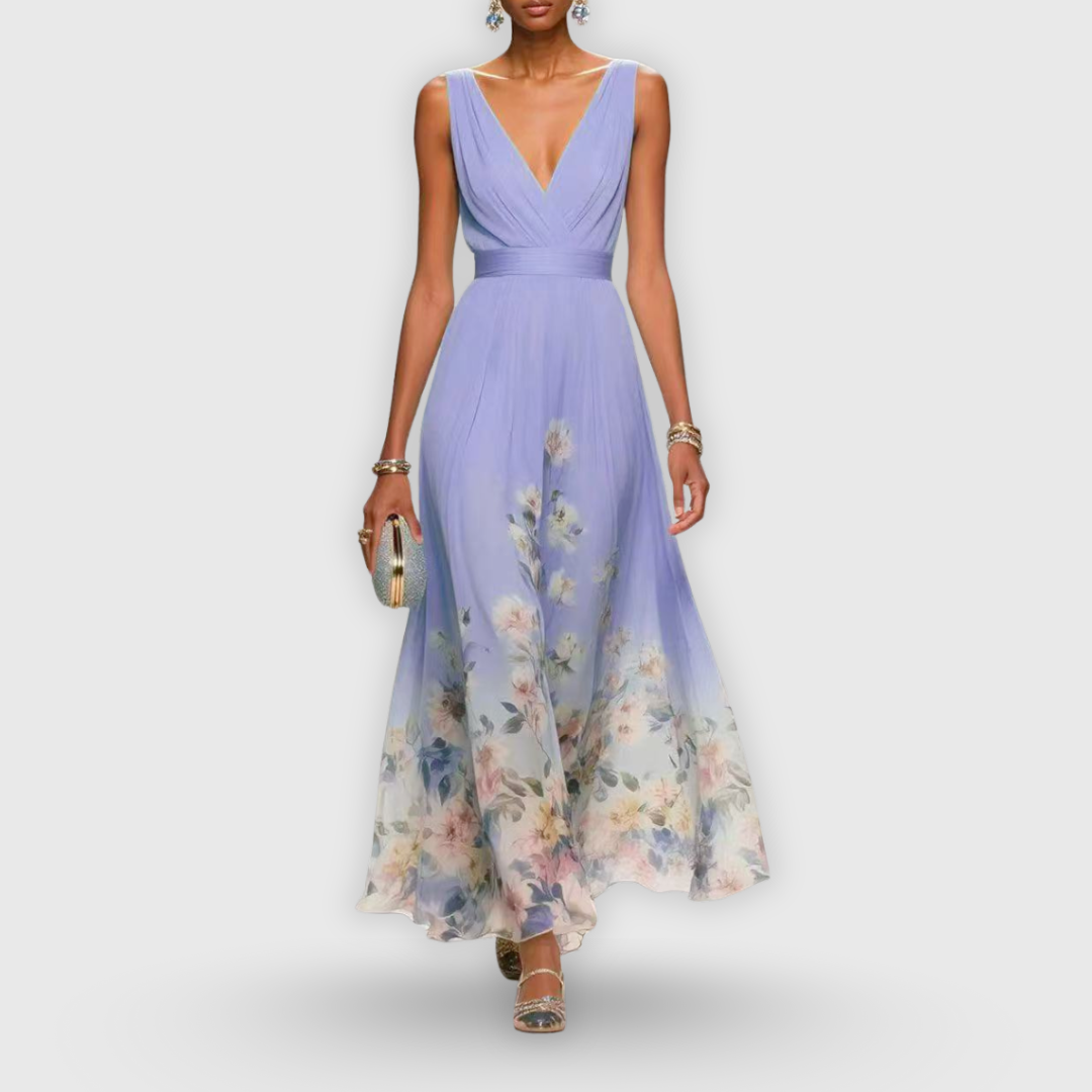 Scarlett | Women Elegant Floral Maxi Dress