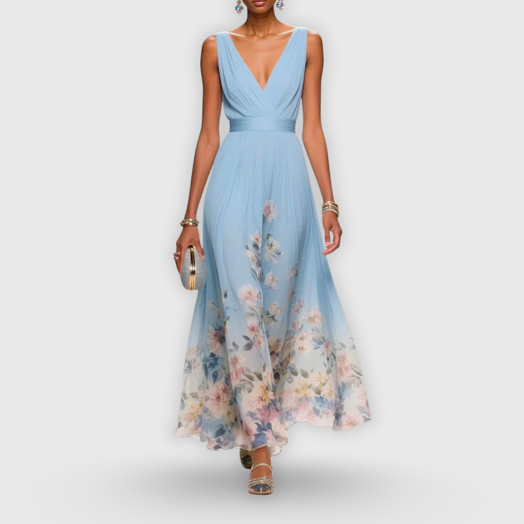 Scarlett | Women Elegant Floral Maxi Dress