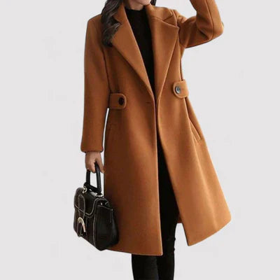 Katie | Women Classic Belted Long Coat