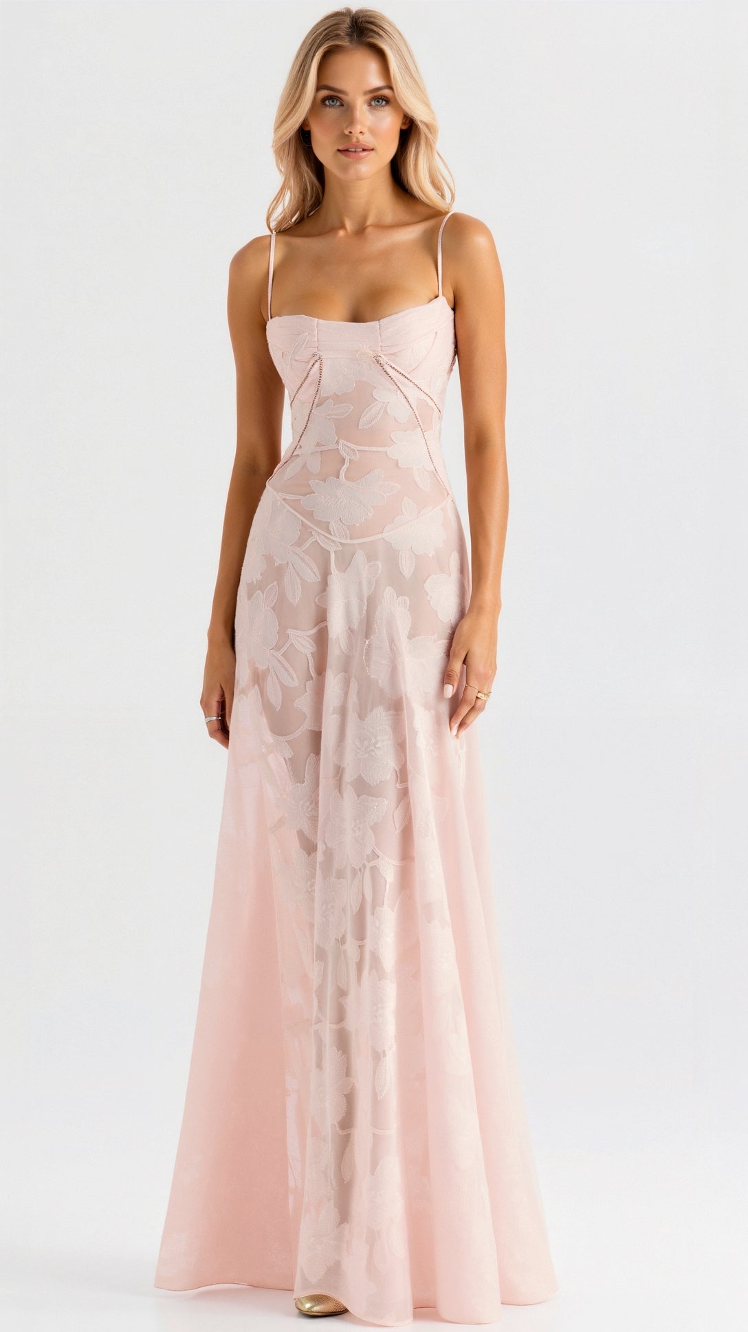 Madison | Women Wedding Guest Slip Maxi Dress