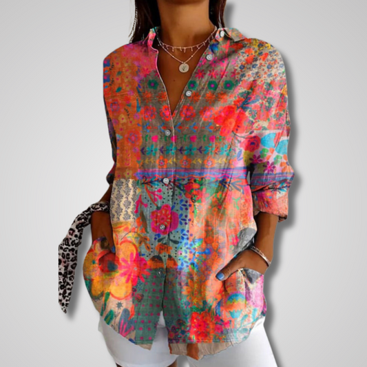 Madeline | Women Summer Vintage Relaxed Shirt