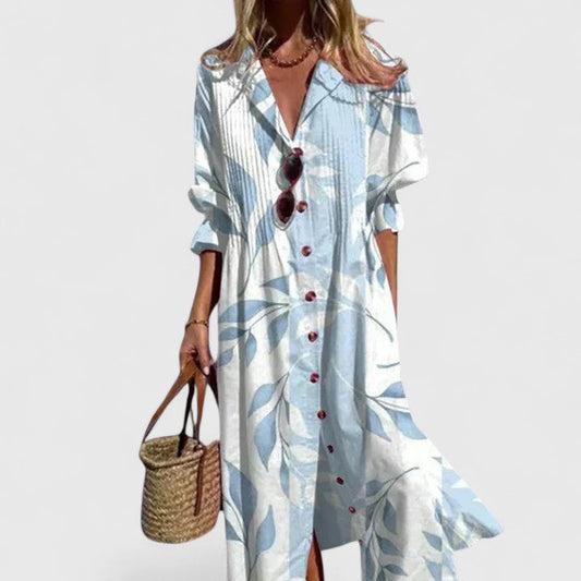 Faye | Women Elegant Floral Boho Dress