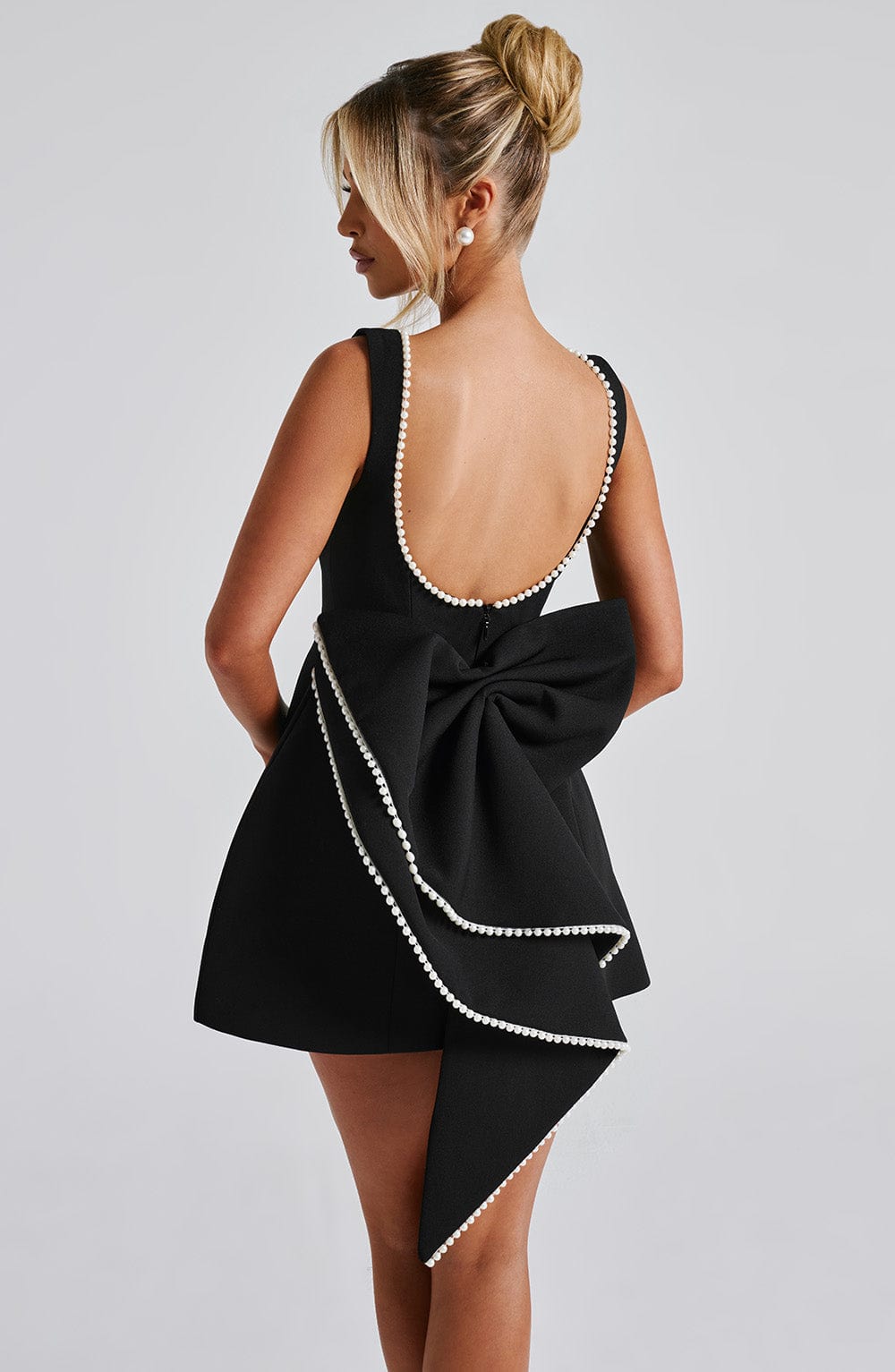 Chloe | Women Wedding Guest Structured Mini Dress