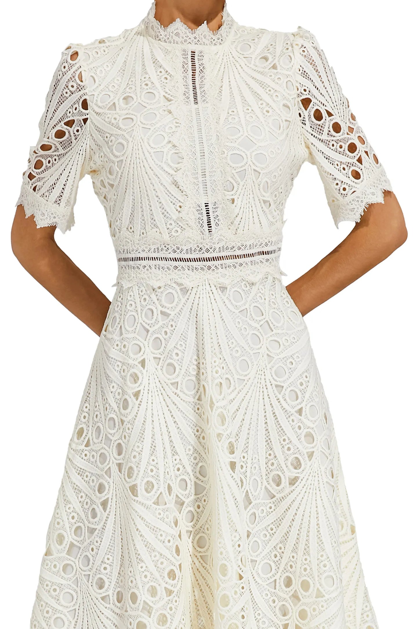 Grace | Women’s Chic Lace Midi Dress