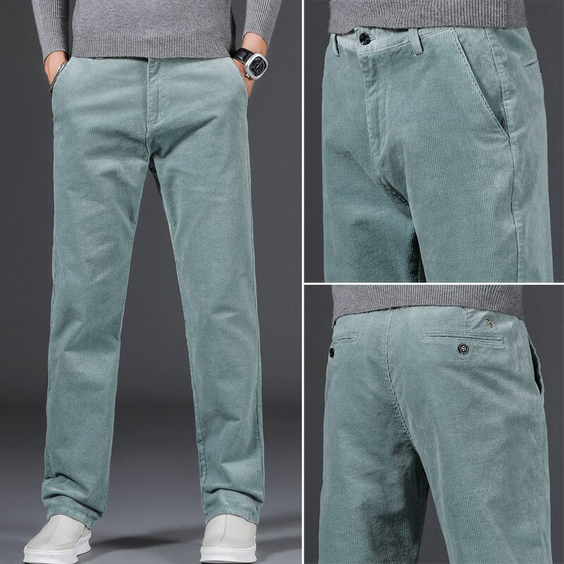Joshua | Men Medium Waist Casual Pants