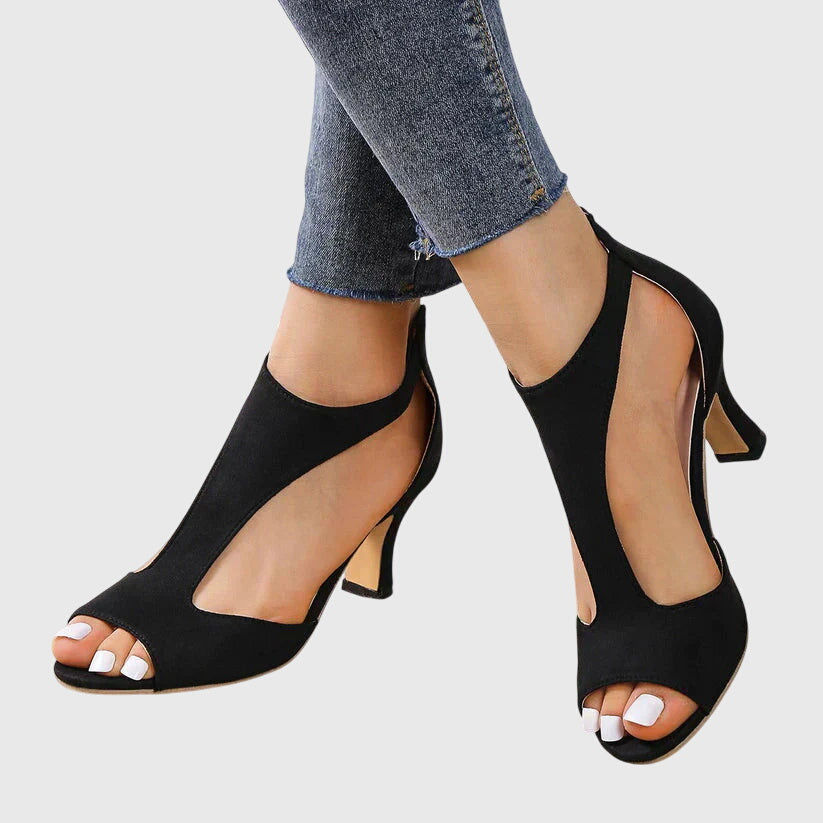 Stella | Women Orthopedic Peep Toe Heels