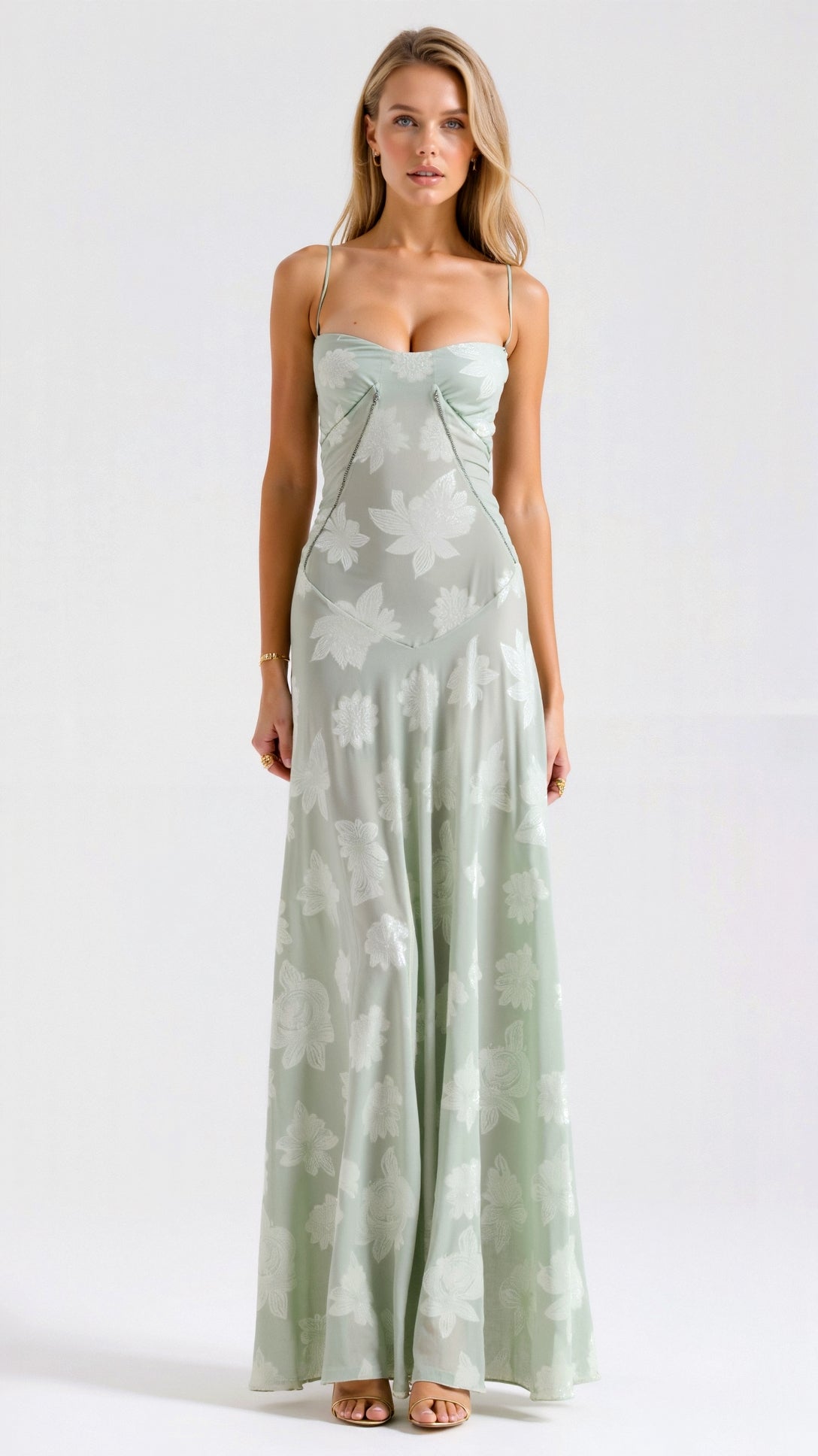 Madison | Women Wedding Guest Slip Maxi Dress