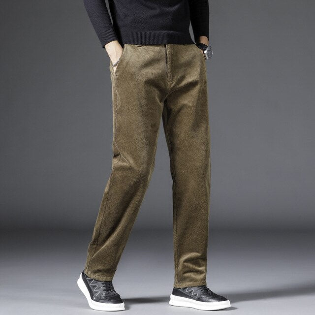 Joshua | Men Medium Waist Casual Pants