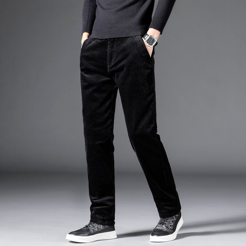 Joshua | Men Medium Waist Casual Pants