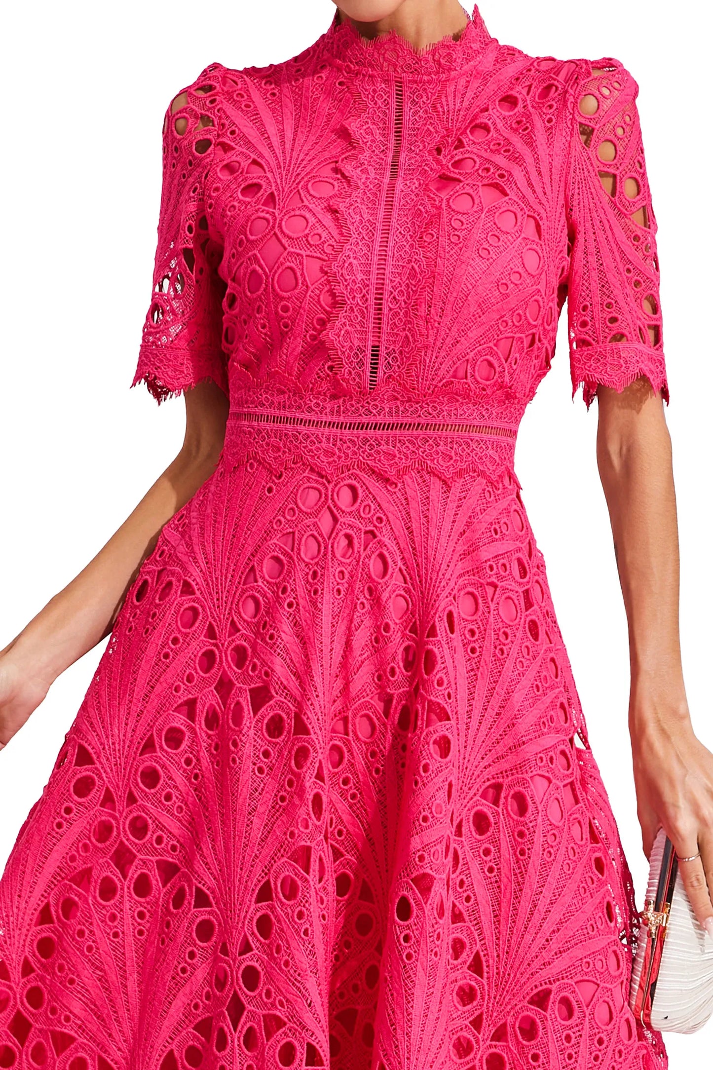 Grace | Women’s Chic Lace Midi Dress