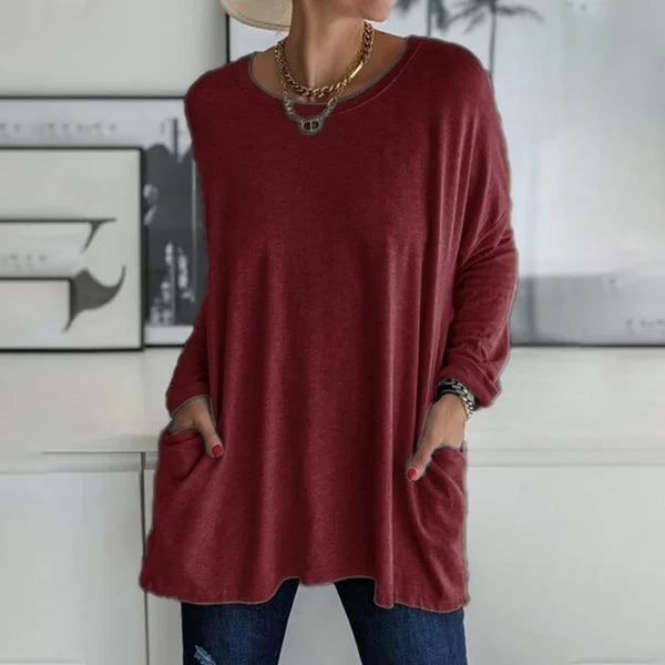 Abigail | Women Relaxed Fit Long Sleeve Top