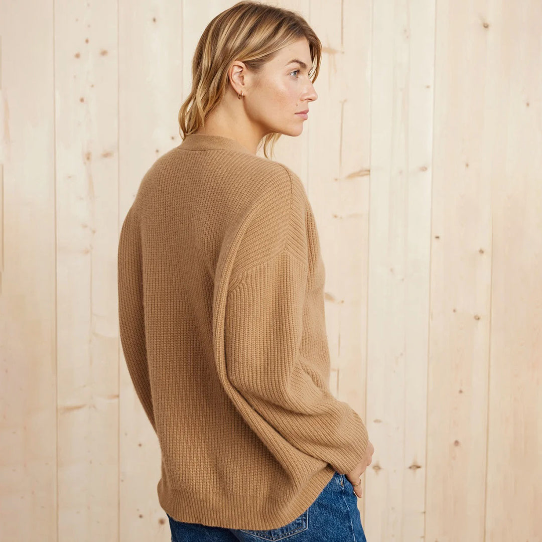 Julia | Women Classic Knit Button Cardigan
